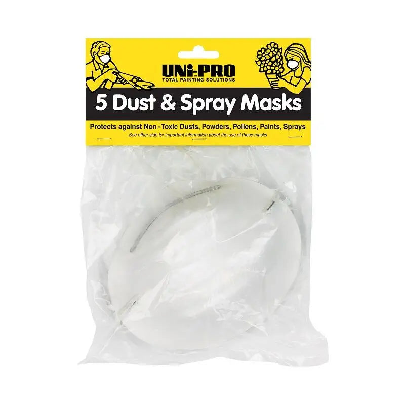Dust Masks 5 Pack Uni-Pro
