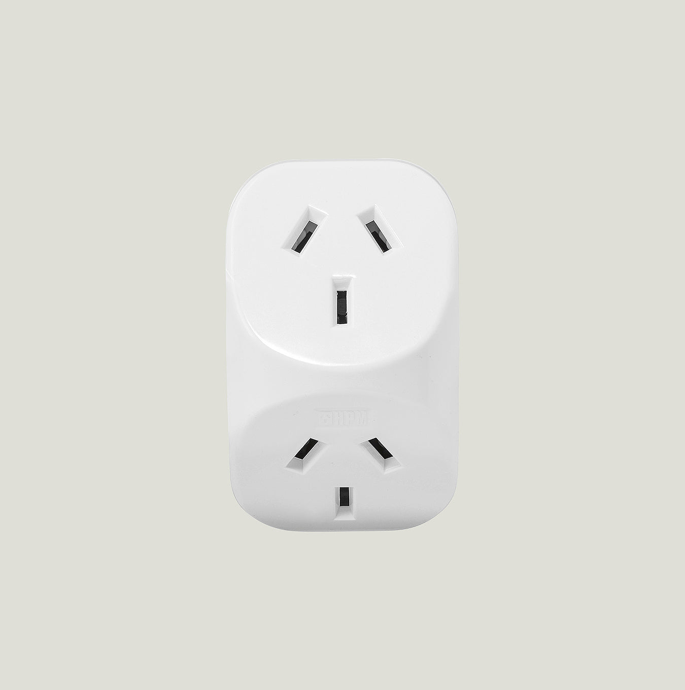 Adaptor Double Conventional 10A White TP20