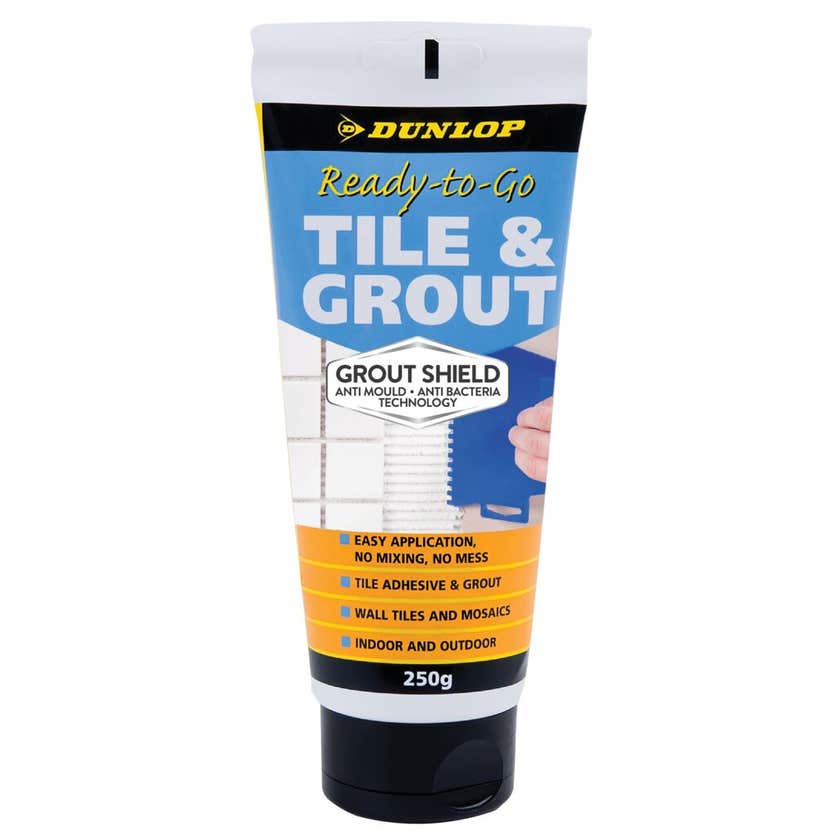 Adhesive Tile & Grout Ready To Go 250g Dunlop