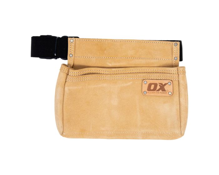 Bag Nail Suede Leather 2 Pocket Trade Heavy Duty