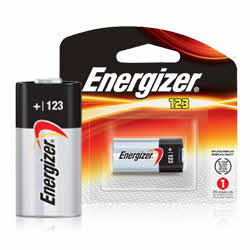 Battery Lithium Photo 3V Size 123 1 Pack Energizer