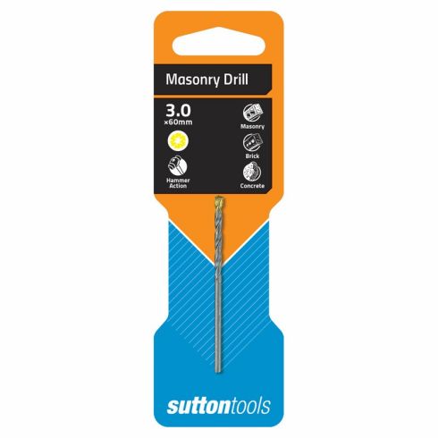 Bit Drill Masonry 3.0x60mm Sutton