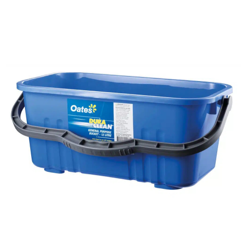 Bucket Plastic Rectangular 12L Duraclean Oates
