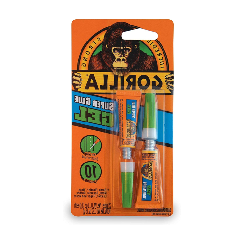 Superglue Gel 2pk 3g EA Gorilla