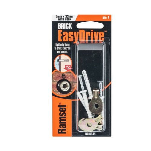 Anchor Easydrive with Hook Card of 4
