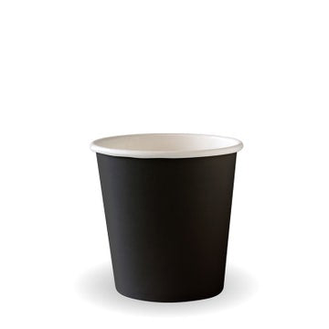 BioPak Black Single Wall BioCup 120ml / 4oz – Pack of 50