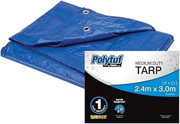 Tarp Medium Blue 2.4Mx3.0M Polytuf