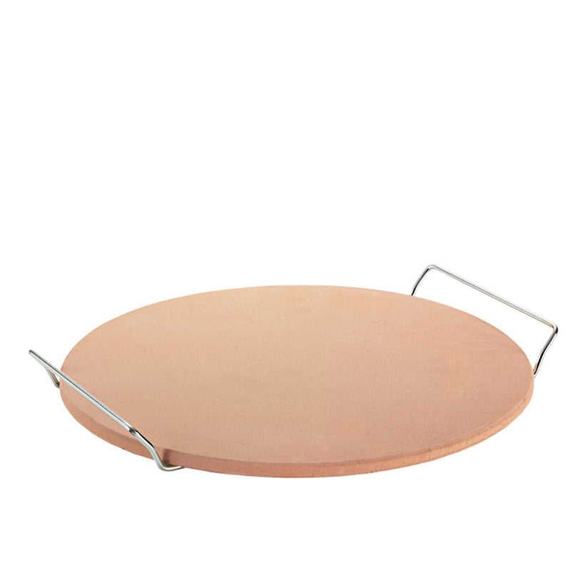 Avanti Pizza Stone with Rack 33cm