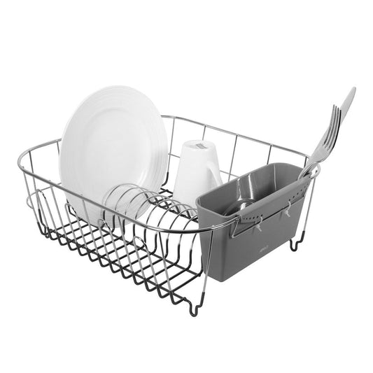 Avanti Slimline Dish Rack – Small Grey