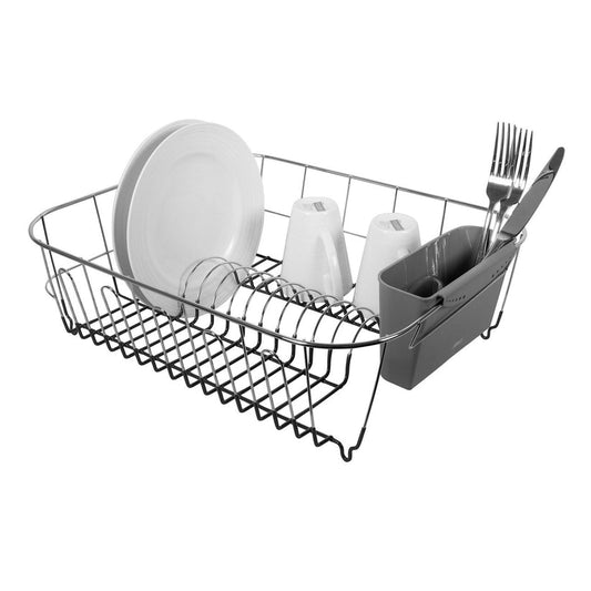 Avanti Slimline Dish Rack – Large Grey