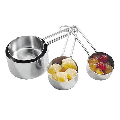 Avanti Professional 4-Piece Stainless Steel Measuring Cup Set