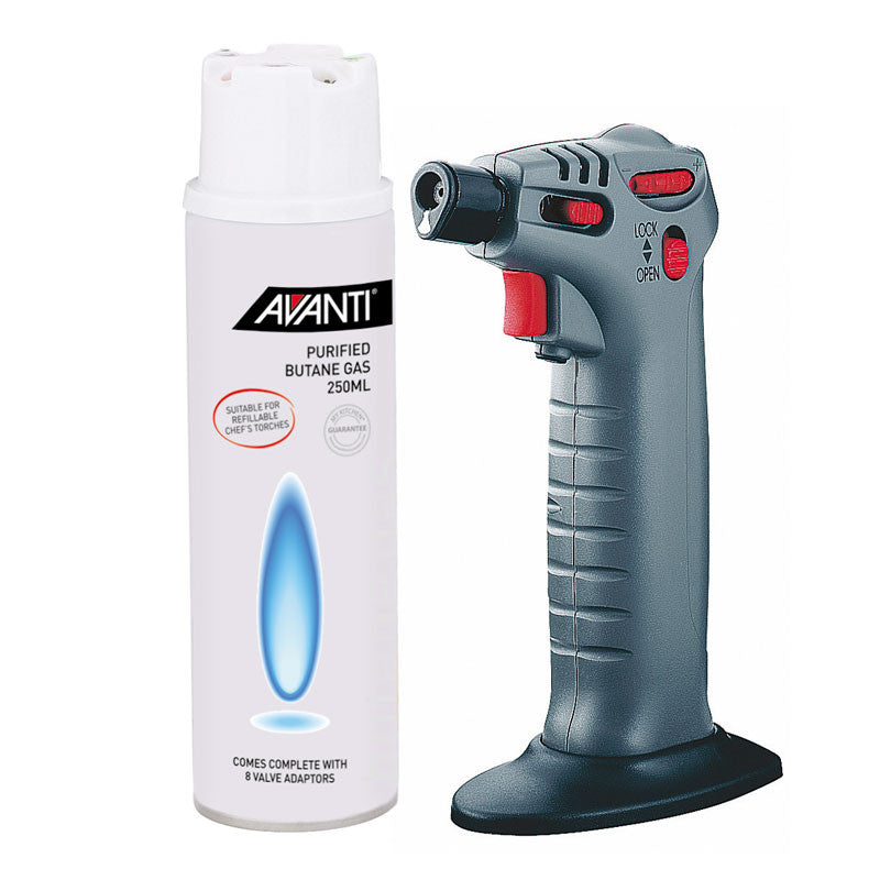 Avanti Chef Torch Pro with 250mL Butane Gas