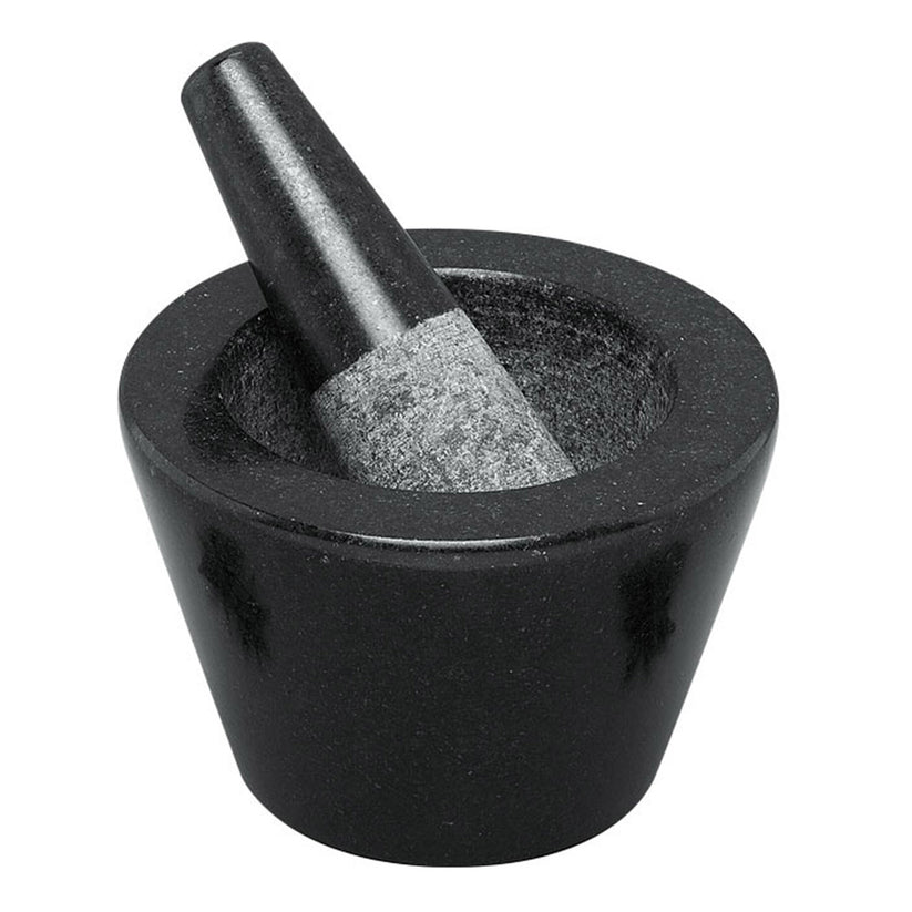 Avanti 13cm Conical Mortar & Pestle – Black