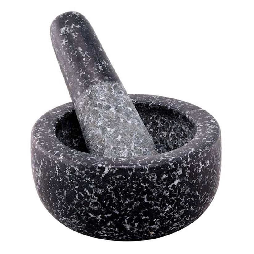 Avanti 9.5cm Black Speckled Mini Mortar & Pestle