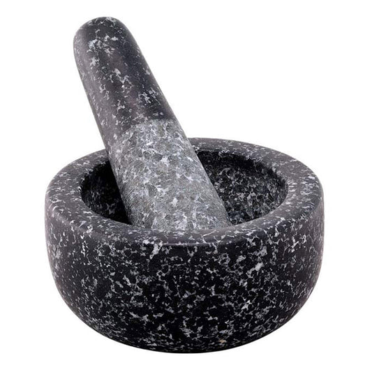 Avanti 9.5cm Black Speckled Mini Mortar & Pestle