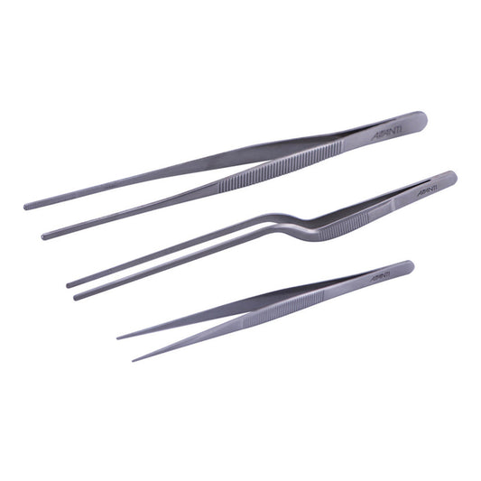 Avanti Plating Tweezers – 3 Piece Set