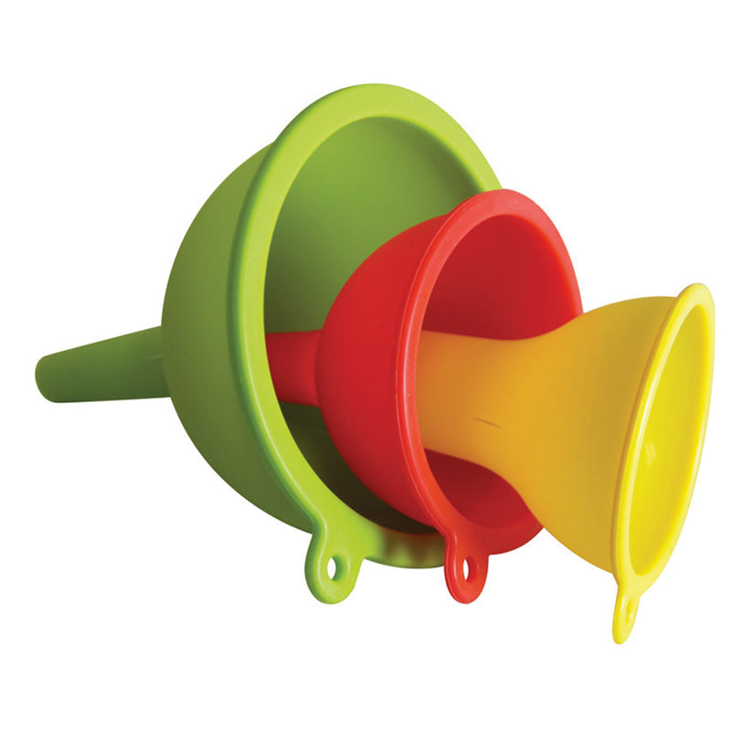 Avanti Silicone Funnel Set – Set of 3