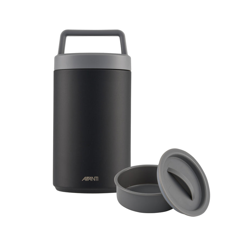 Avanti Food Jar with Handle 700mL Black