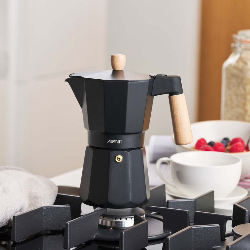 Avanti Malmo 6 Cup Espresso Maker 300mL – Black