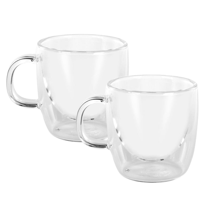 Avanti Caffè Manico Double Wall Glasses 150ml – Set of 2