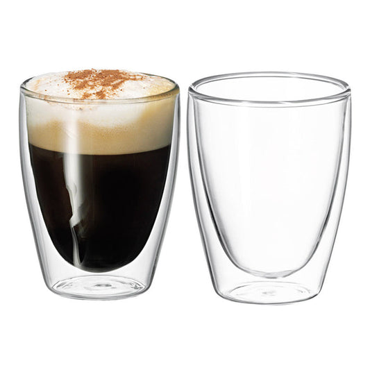 Avanti Double Wall Café Glasses 250ml – Set of 2