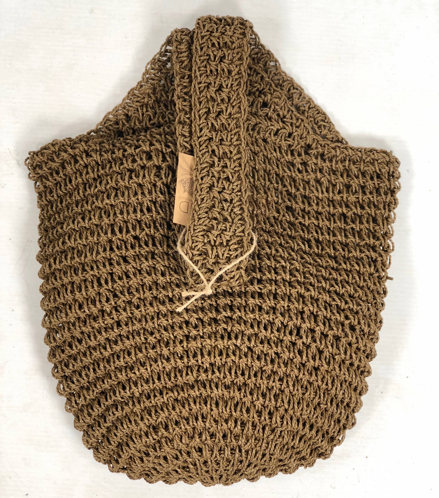 Messenger Bag: Natural