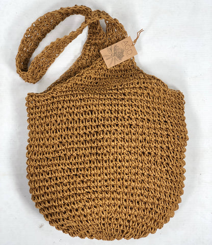 Messenger Bag: Natural