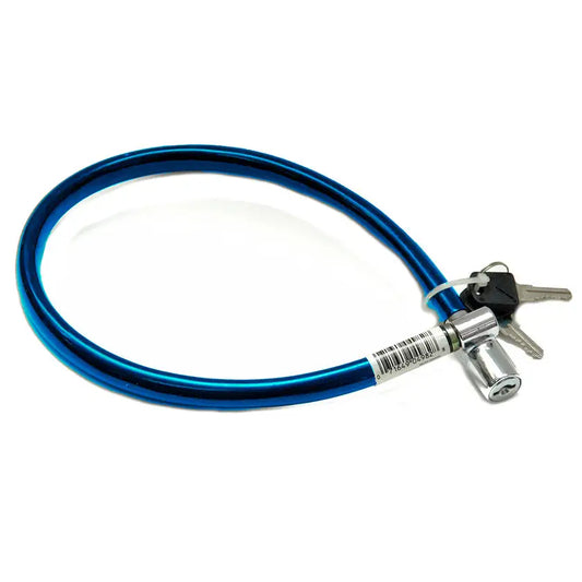 Bike Cable Lock Keyed Assorted Colours