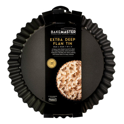 Bakemaster L/Base Deep Quiche 25X5.5Cm