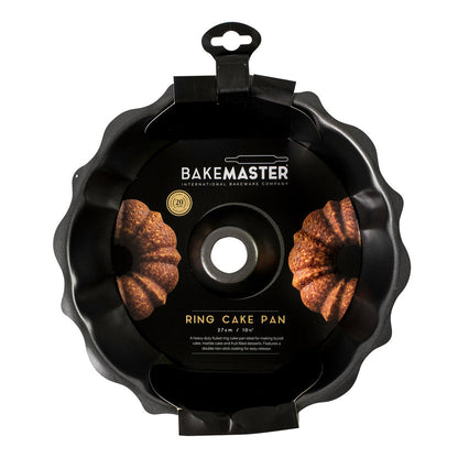 Bakemaster Fluted Ring Cake Pan 27X18Cm