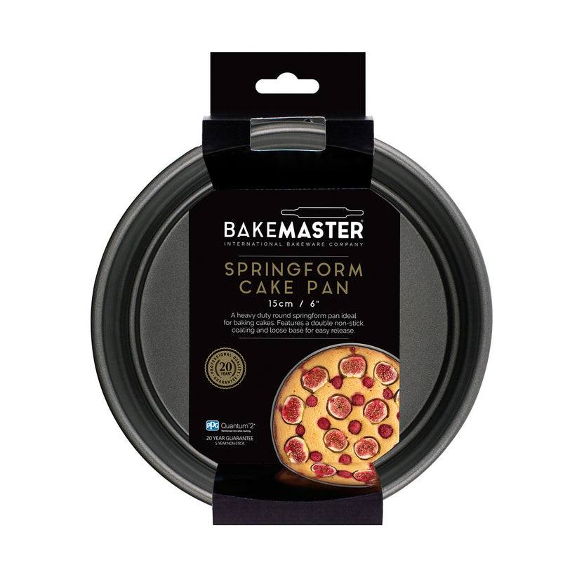 Springform Rnd Cake Pan, 15Ø x 6cm - Non Stick