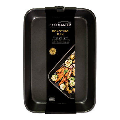 Bakemaster Lrg Deep Roast Pan 39X28X7Cm