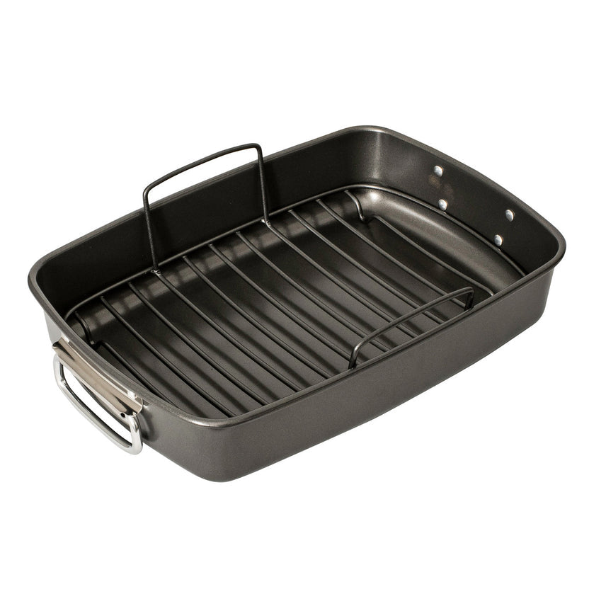 Bakemaster Roaster W Rack 40X28X7.5Cm