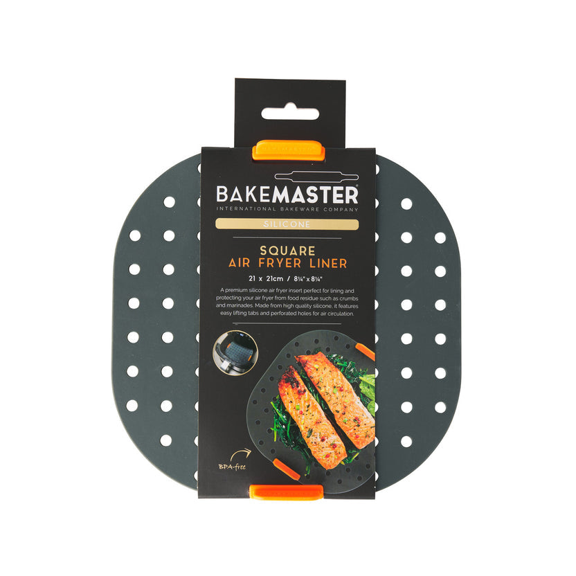 Bakemaster Square Air Fryer Liner 21Cm