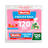 Multix Small Freezer Bags 25 x 20cm – Pack of 120