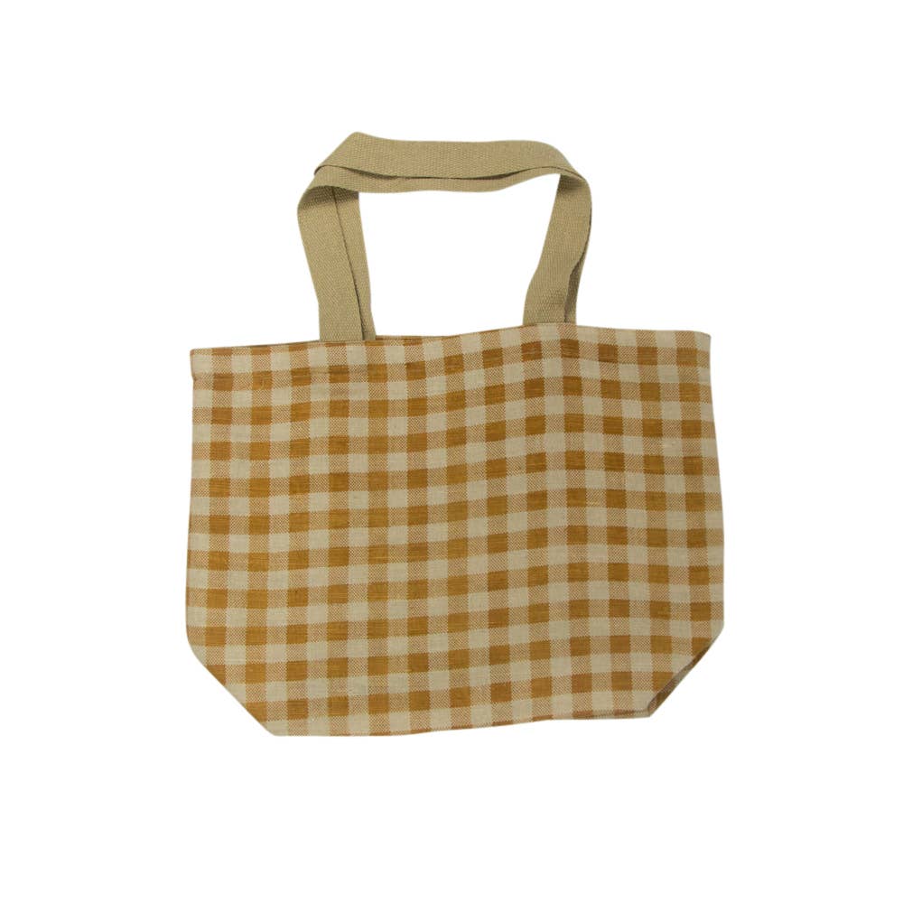Gingham Tote Assorted: Assorted