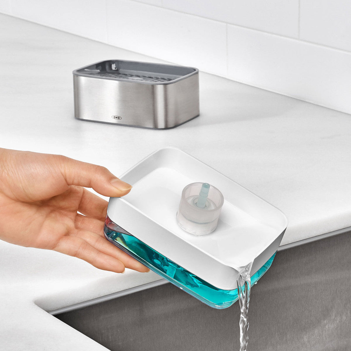 OXO GG Soap Dispensing Sponge Holder