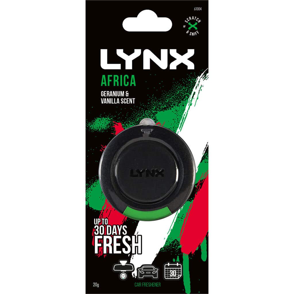Air Freshener Car 3D Lynx Africa ArmorAll