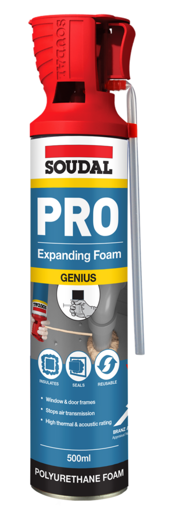 Pro Expanding Foam Genius 500ml Soudal