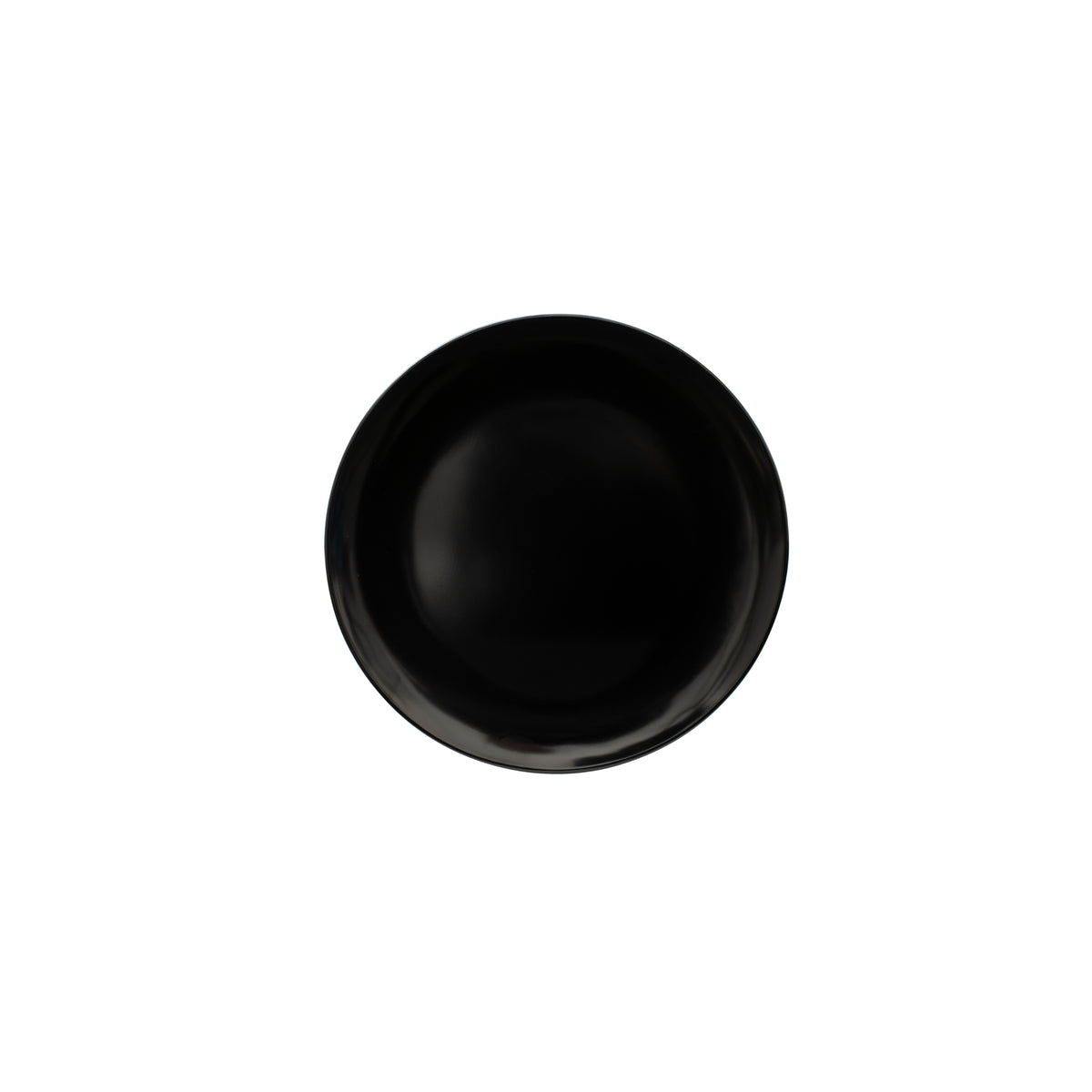 Serroni Melamine Plate 20cm Black