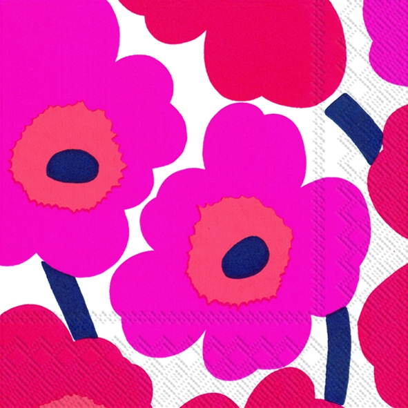 Marimekko - Unikko Red- Cocktail