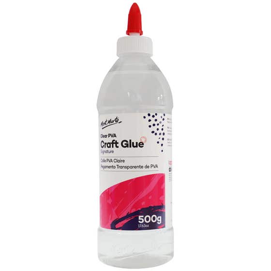Signature Clear PVA Craft Glue 500g Mont Marte