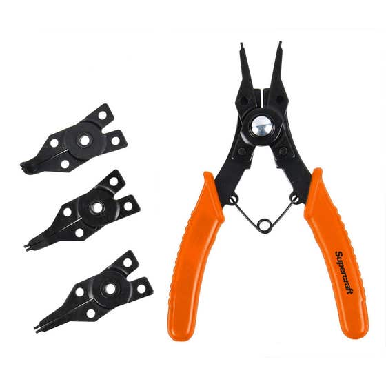 Supercraft 4-in-1 Circlip Pliers – Internal & External