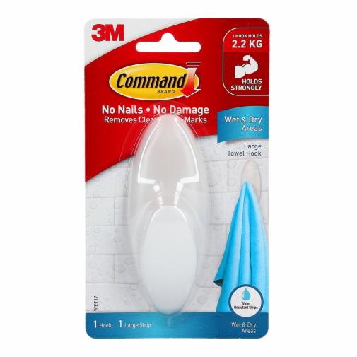 Hook Wet Area Large Pk1 Command