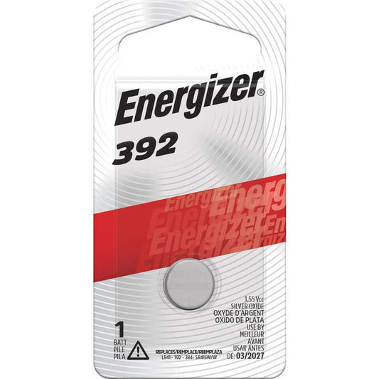 Battery Coin Watch Silver Oxide 392BP Energizer
