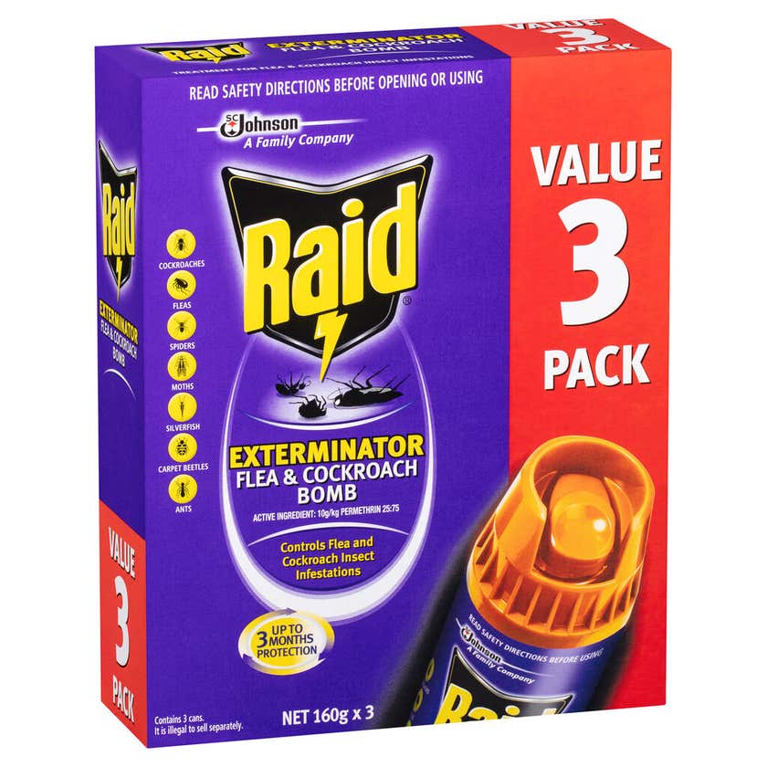 Raid Control Bombs 3 Pack 160g