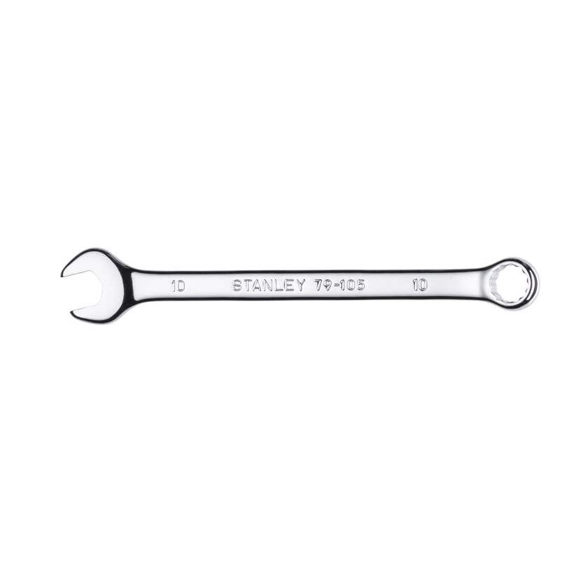 Spanner Ring & Open End 10mm Stanley