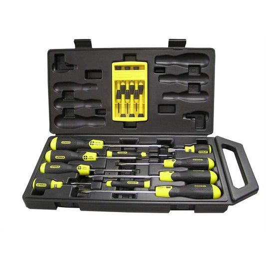 Cushion Grip Screwdriver Set - 16 Piece Stanley