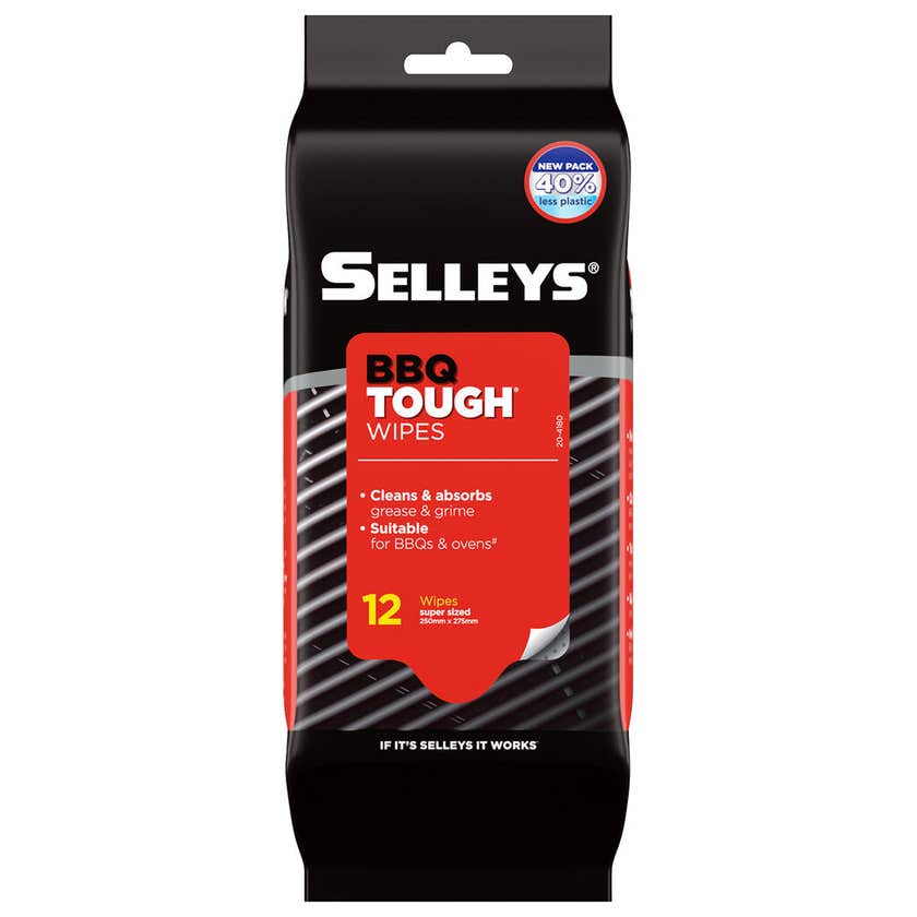 Selleys BBQ Tough Wipes 12PK