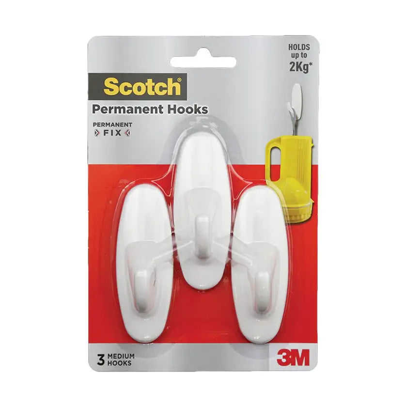 Hook Oval Medium HR09 PKT3 Scotch